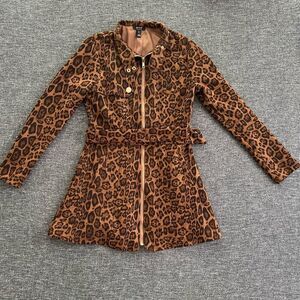Privy Animal Print Trench Coat